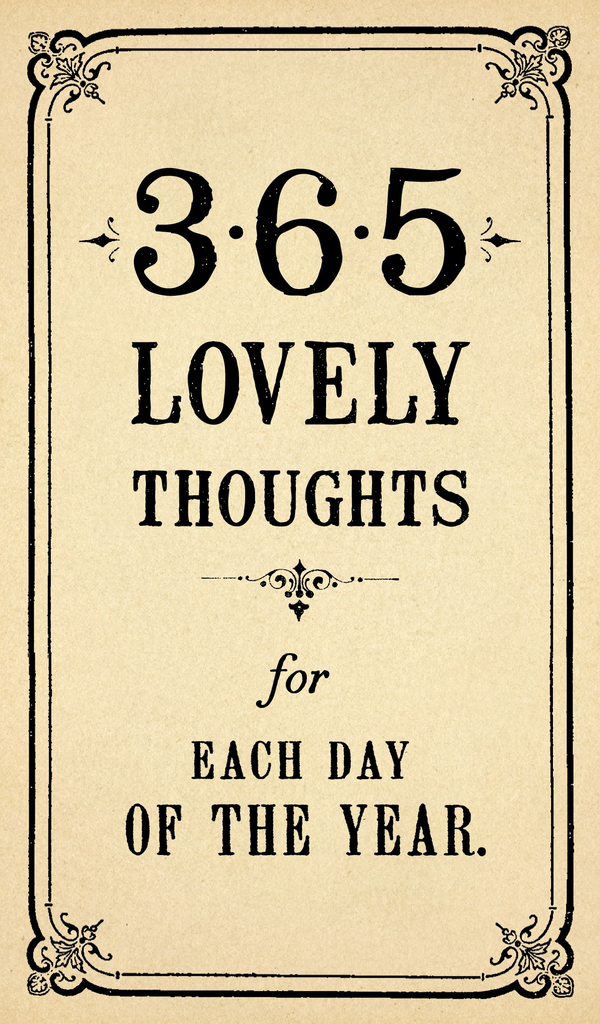 365 Lovely Thoughts