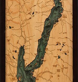 Lake George Wood Carving 13.5” x 43”