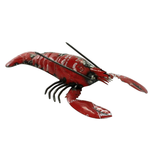 Lobster Reclaimed Metal - Red 13”L x 7”W