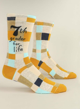 7th Grader For Life Men's Socks