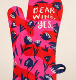 Dear Wine, Yes Oven Mitt (d)