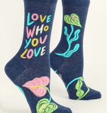 Love Who Women’s Socks (d)