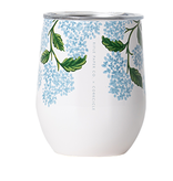 Rifle Paper Stemless- Cream Hydrangea 12oz