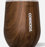 Corkcicle Stemless - Walnut Wood 12 Ounce