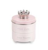 Pink First Tooth & Curl Keepsake Box