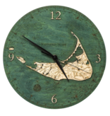 Nantucket Wood Clock