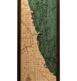 Chicago Wood Carving 13.5”W x 31”H