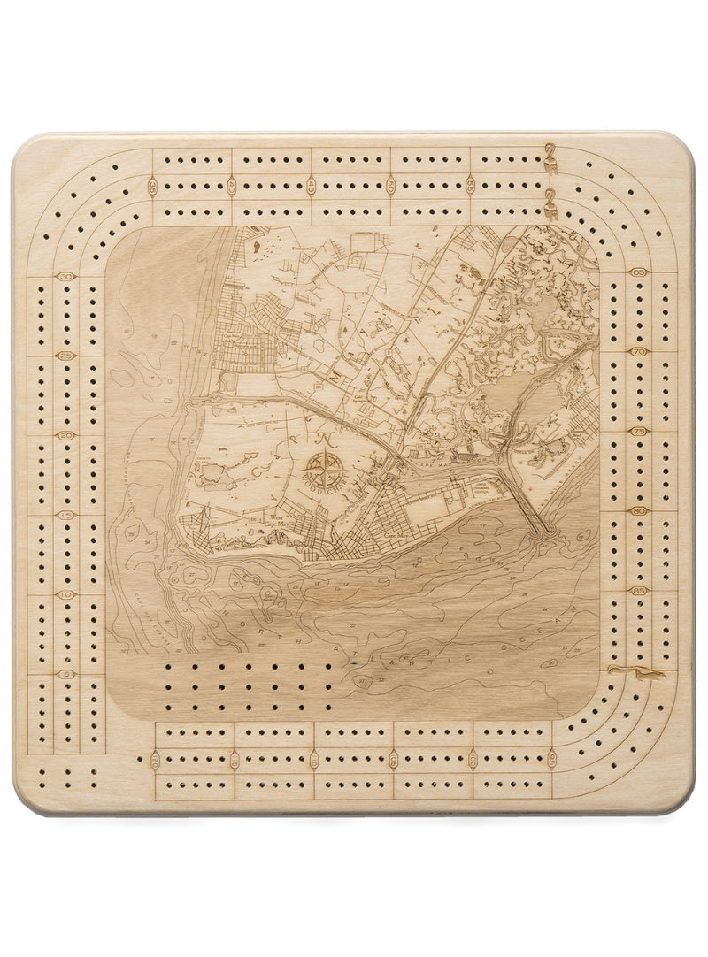 New Jersey Cape May Cribbage Board