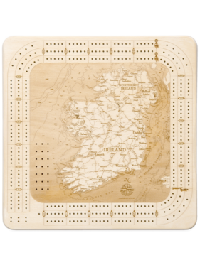 Ireland Cribbage Board