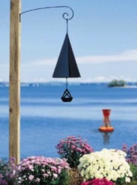 Boston Harbor Bell 10” Two Tones Semi-Flat Black