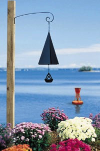 Block Island Bell (two tones) 14.75” Semi-Flat Black
