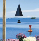 Nantucket Wind Bell 18” Single Tone Semi Flat Black