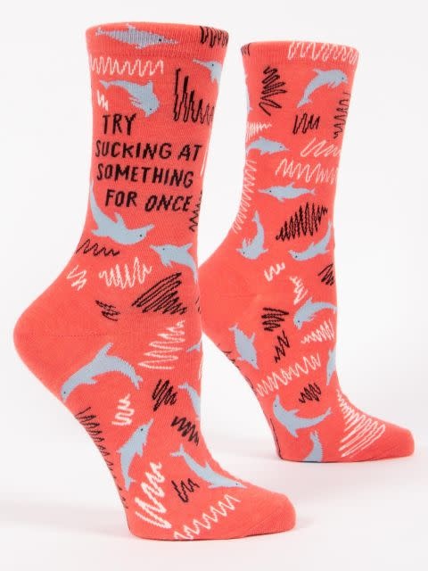 *Try Sucking At Women’s Socks