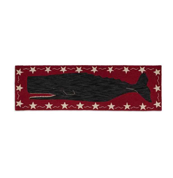 2.5' x 8' Whale Runner - Red & Black