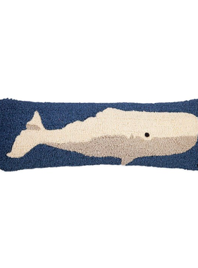Humphrey Whale Horizon Pillow - 8" x 24"