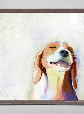 Best Friend - Beagle 6” x 6”