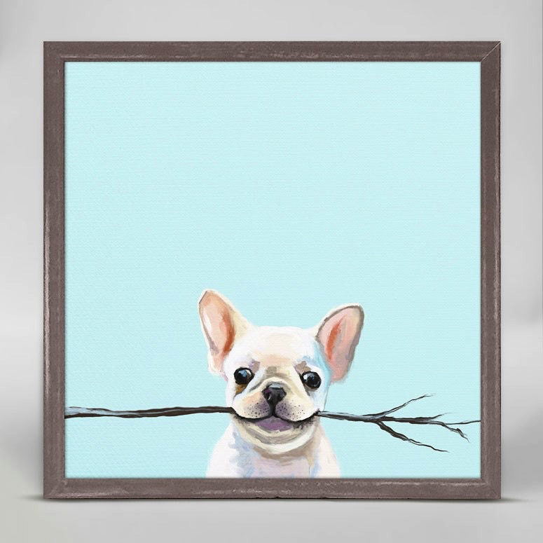 Best Friend - Frenchie Fetch 6” x 6”