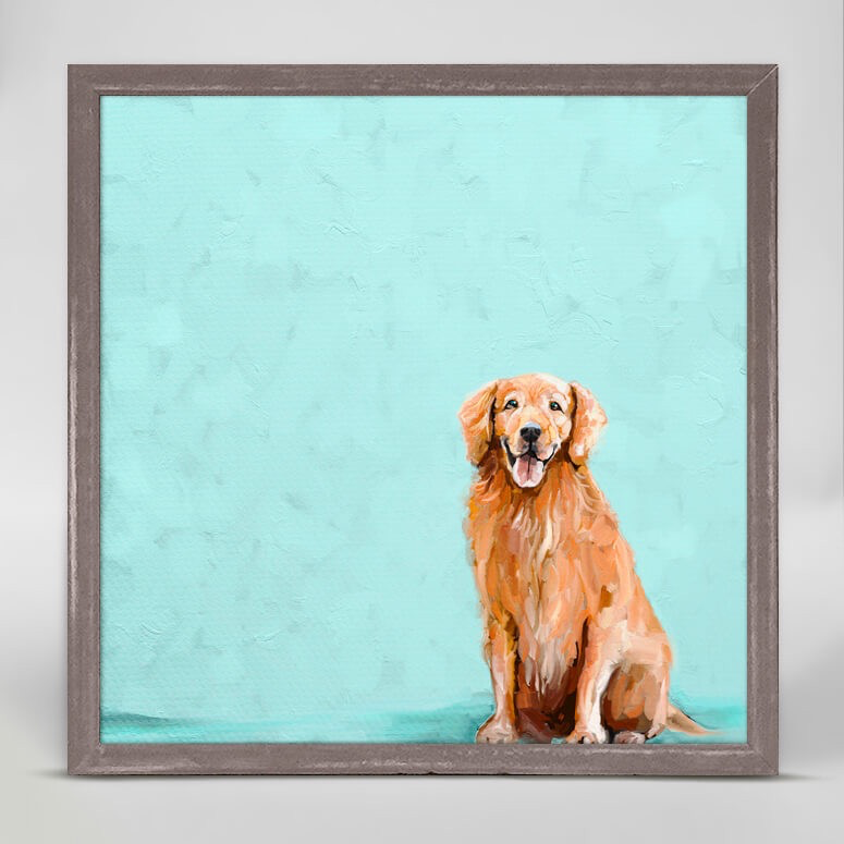 Best Friend - Golden Retriever Sweet 6” x 6”