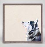 Best Friend - Husky 6” x 6”