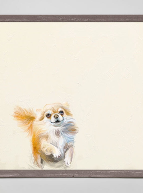 Best Friend - Pomeranian 6” x 6”