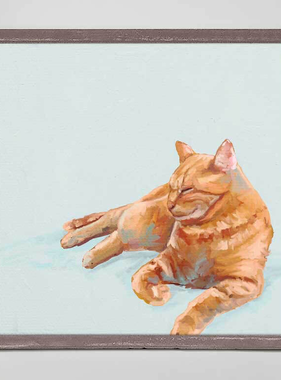 Feline Friends - Gary The Cat 6” x 6”
