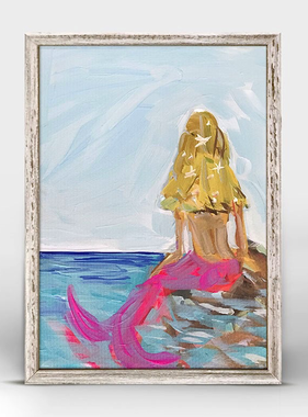 Mermaid In The Sea - Blond 5” x 7”