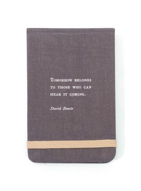 Fabric Notebook - David Bowie 3.5” x 5.5”
