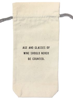 Wine Bag - Age & Glasses of Wine