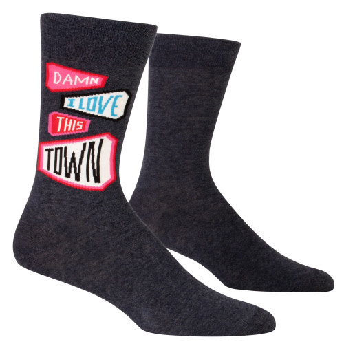 Love This Town Men’s Socks (d)