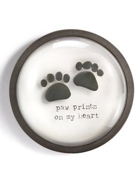 Paw Prints Paperweight PW177