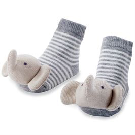 Elephant Rattle Toes Socks