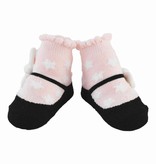 White Star Pink Socks