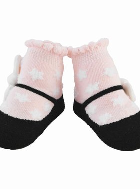 White Star Pink Socks