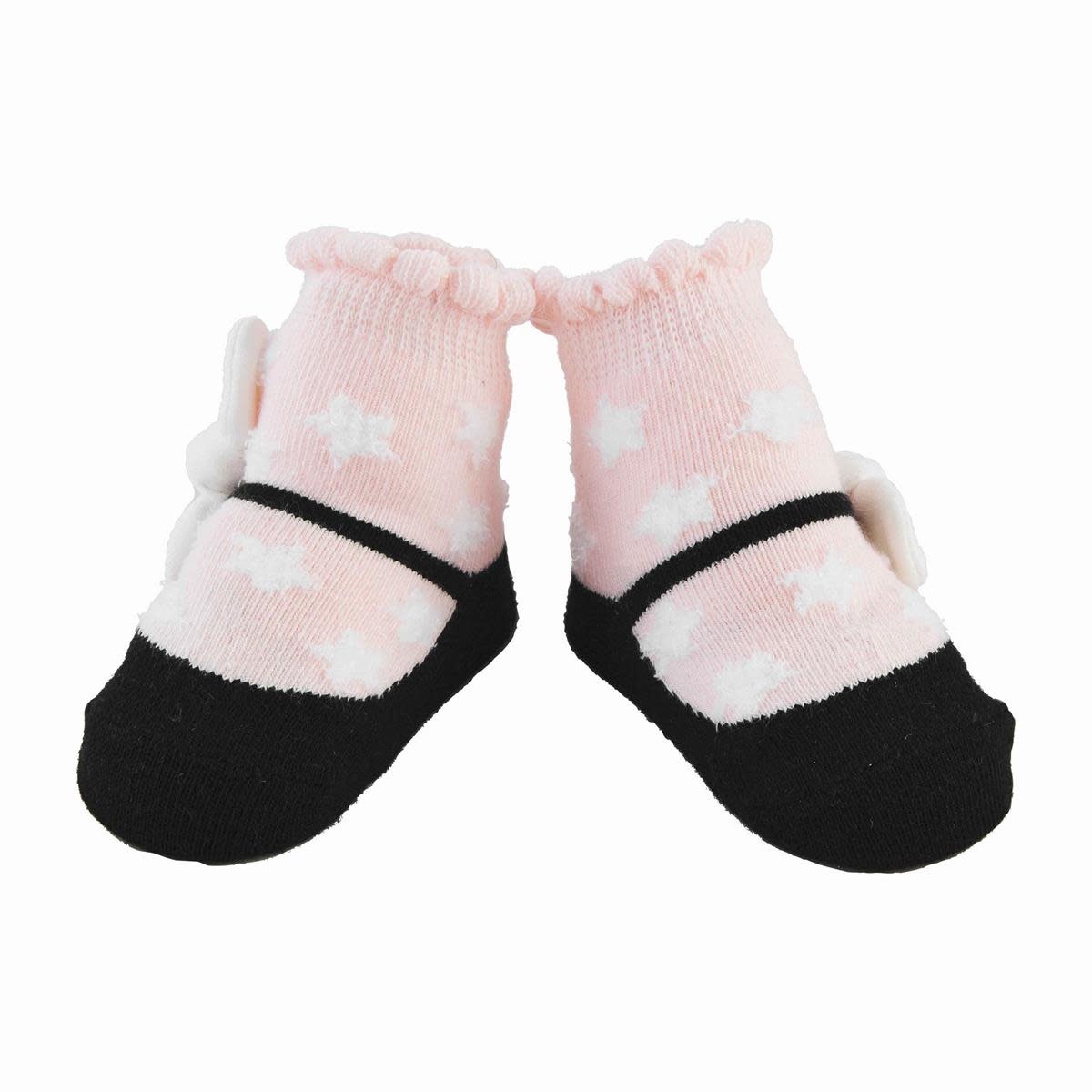 White Star Pink Socks