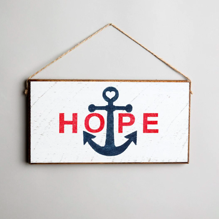 Twine Sign - HOPE Anchor