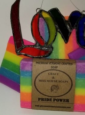 Cold Process Soap - Pride Power 4oz
