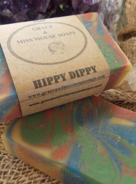 Cold Process Soap - Hippy Dippy 4oz