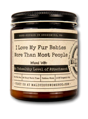 Fur Babies Soy Candle 9oz - Frooty Loops Scent