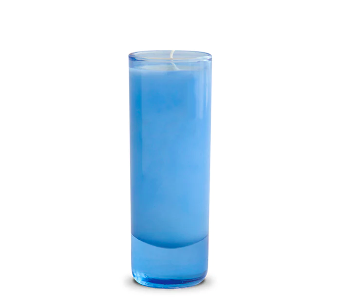 No 07 Sea Salt Votive - 2oz Blue