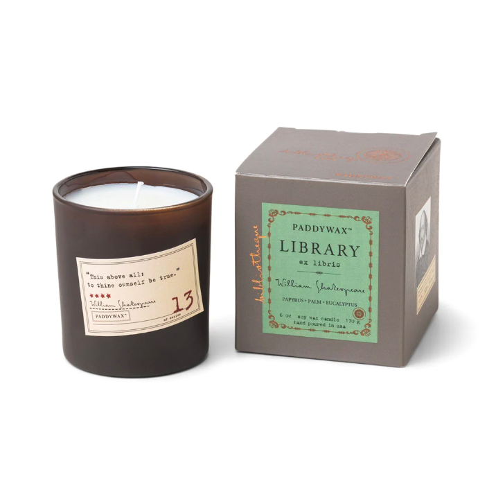 Library Candles Shakespeare