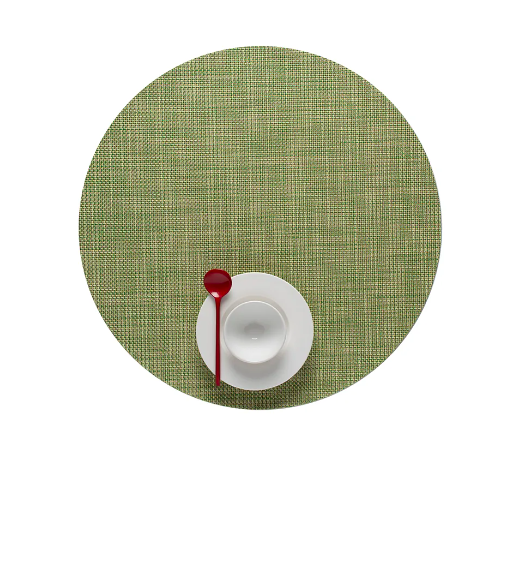 Mini Basketweave Round Placemats