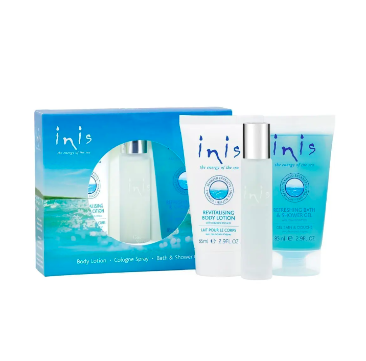 Inis - Gift Set Trio (Body Lotion, Cologne Spray & Bath & Shower Gel)
