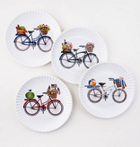 "Paper" Melamine Dinner Plate Sets     Round 9"