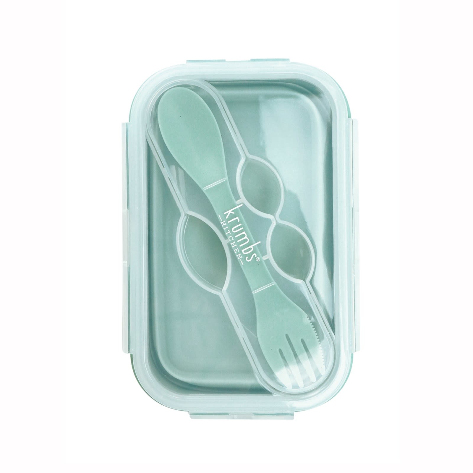 Krumbs Kitchen Silicone Lunch Container - Mint