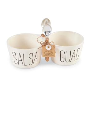 Salsa & Guacamole Double Dip Set