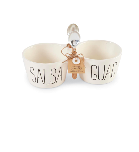 Salsa & Guacamole Double Dip Set