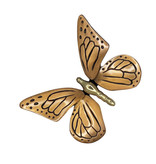 Butterfly Door Knocker Brass/Bronze