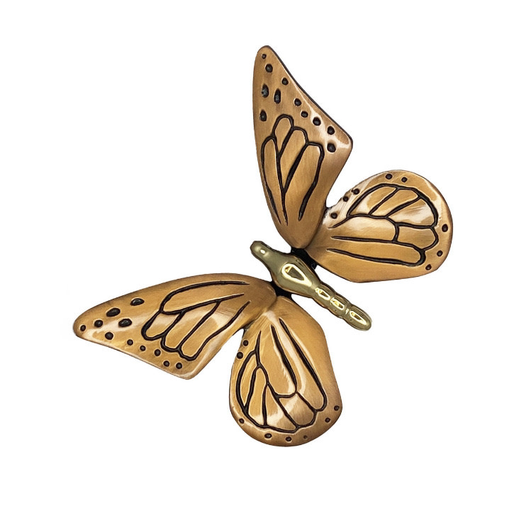 Butterfly Door Knocker Brass/Bronze