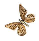 Butterfly Door Knocker Brass/Bronze