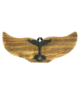 Whale’s Tail Hook - 3.5"H x 10"W